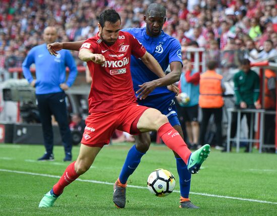 Football. Russian Premier League. Spartak vs. Dynamo