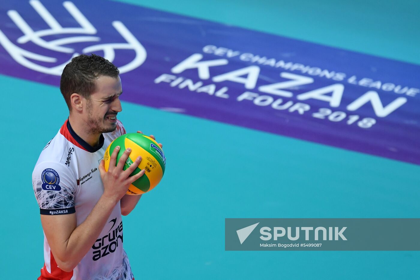 Volleyball. Champions League Final Four. Men. Bronze medal match