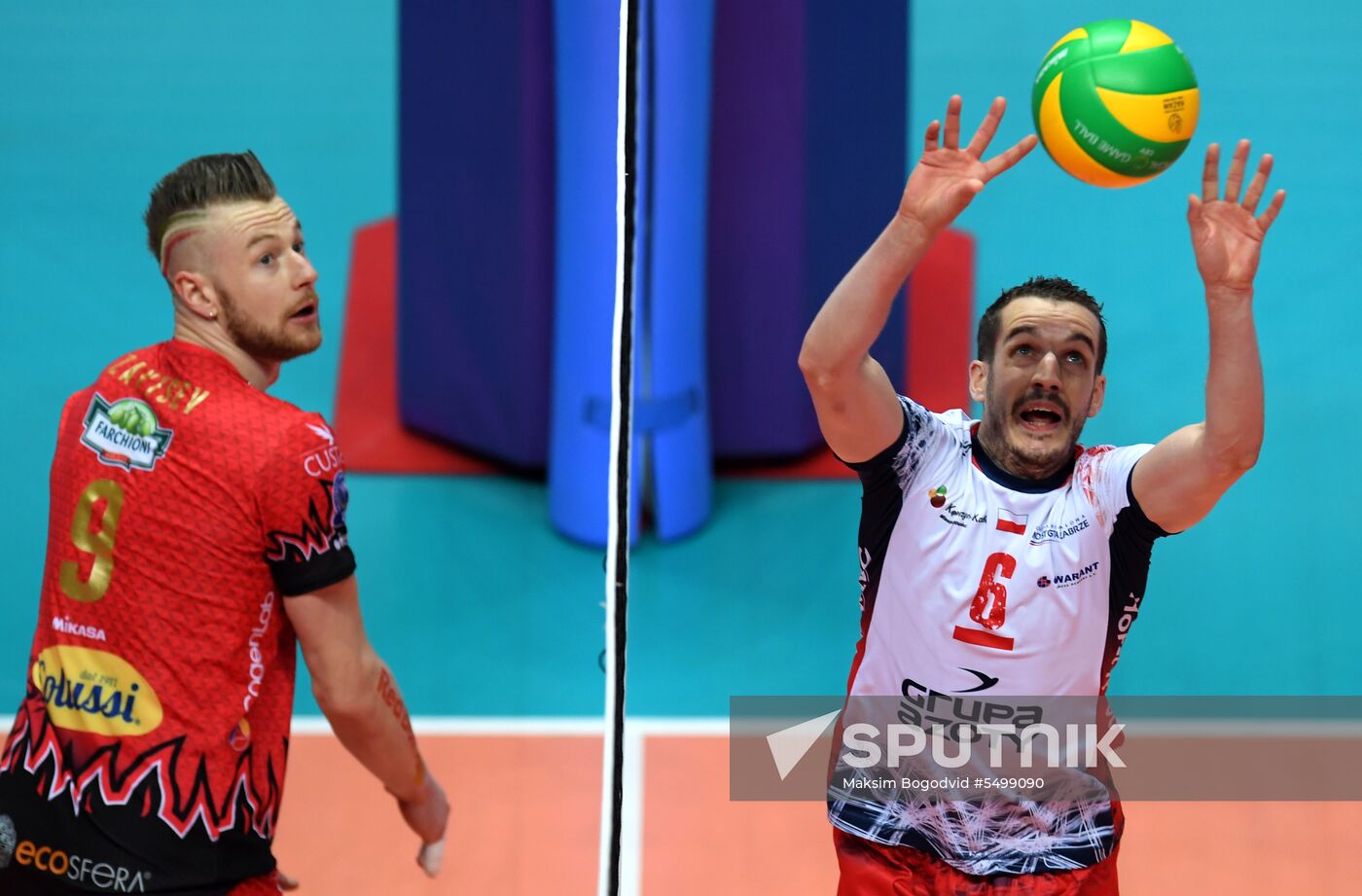 Volleyball. Champions League Final Four. Men. Bronze medal match