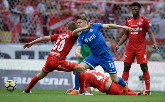 Football. Russian Premier League. Spartak vs. Dynamo