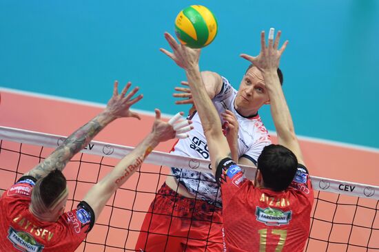 Volleyball. Champions League Final Four. Men. Bronze medal match