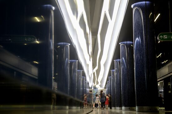 Novokrestovskaya metro station opens in St. Petersburg