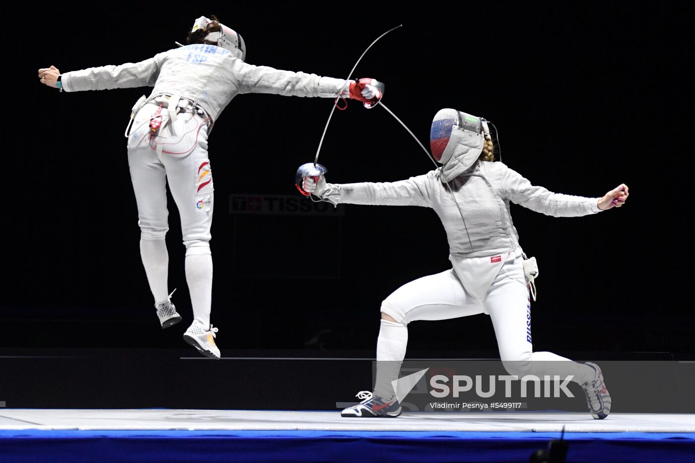 Fencing. 2018 Moscow Saber. Women