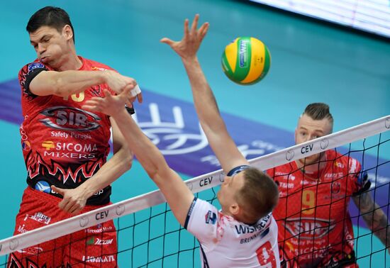 Volleyball. Champions League Final Four. Men. Bronze medal match