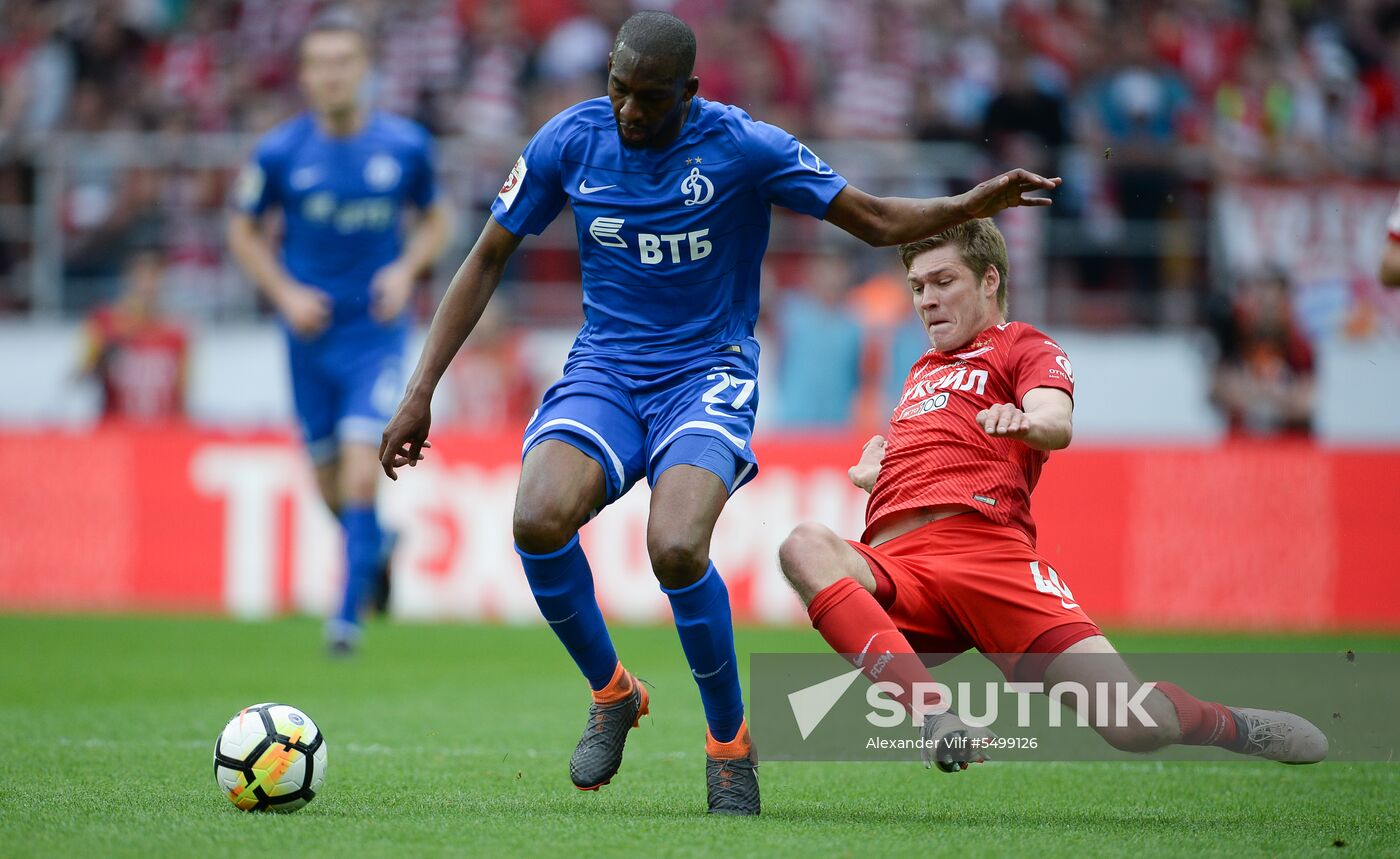 Football. Russian Premier League. Spartak vs. Dynamo