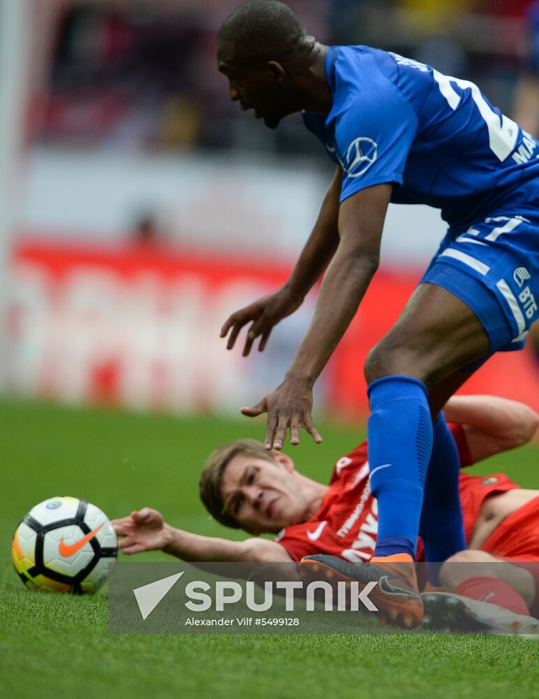 Football. Russian Premier League. Spartak vs. Dynamo