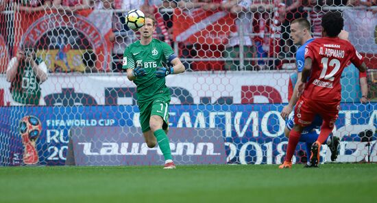 Football. Russian Premier League. Spartak vs. Dynamo