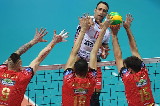 Volleyball. Champions League Final Four. Men. Bronze medal match