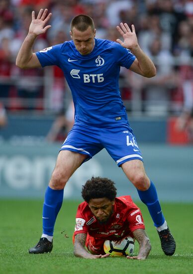 Football. Russian Premier League. Spartak vs. Dynamo