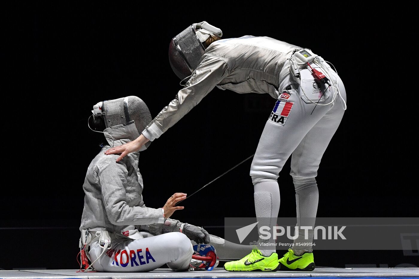 Fencing. 2018 Moscow Saber. Women