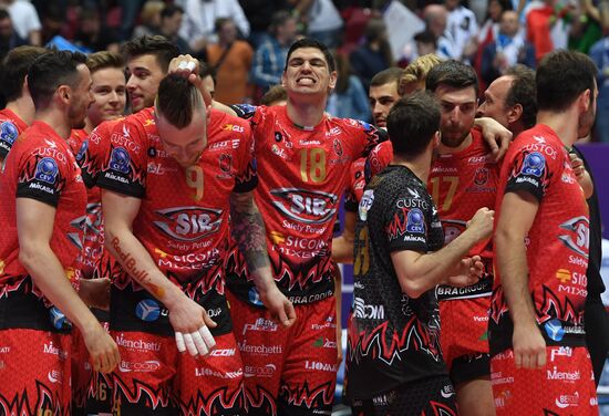Volleyball. Champions League Final Four. Men. Bronze medal match