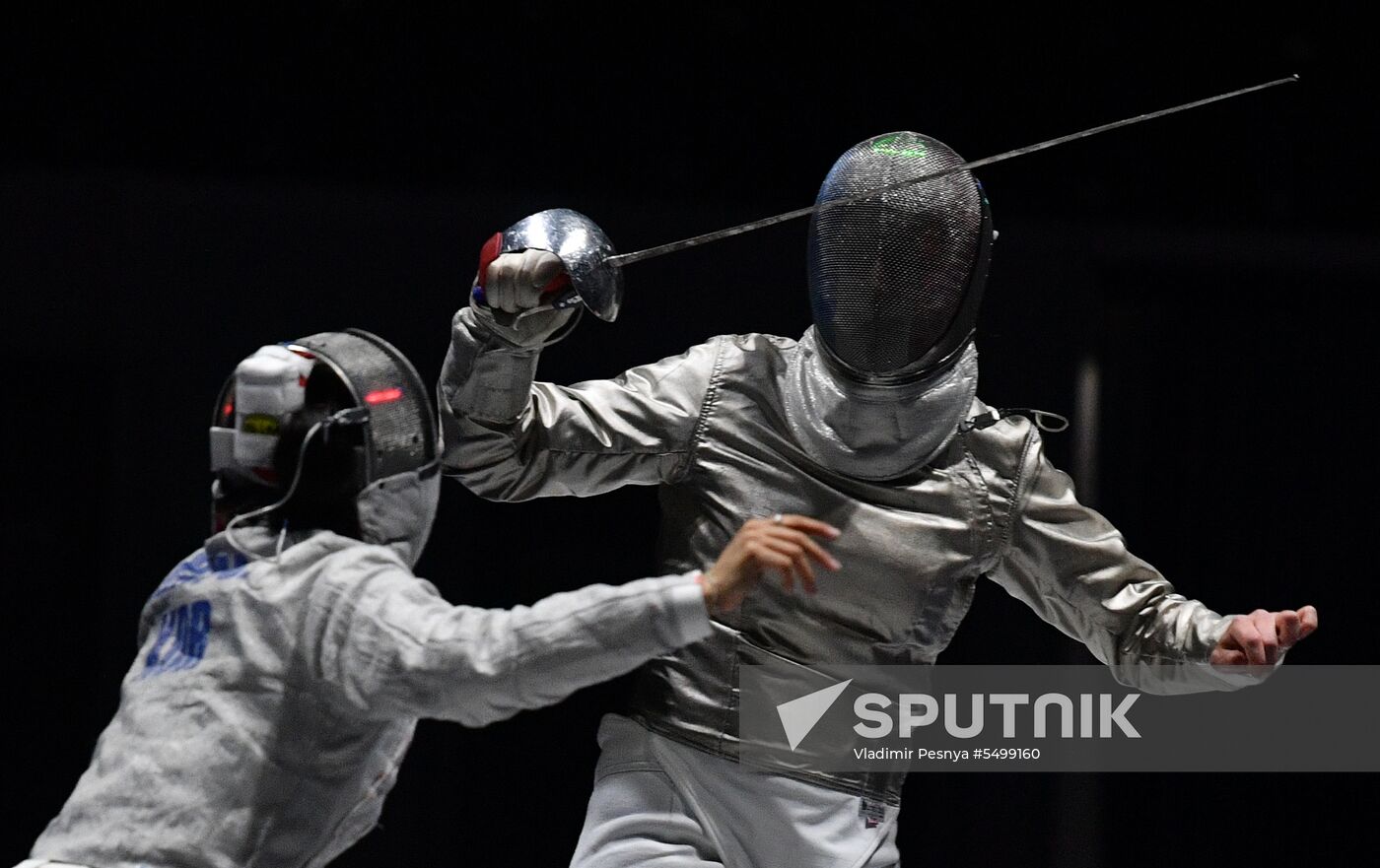 Fencing. 2018 Moscow Saber. Women