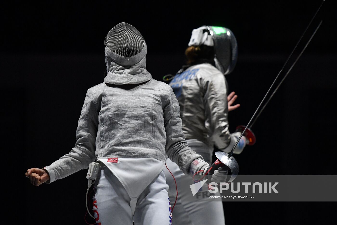 Fencing. 2018 Moscow Saber. Women