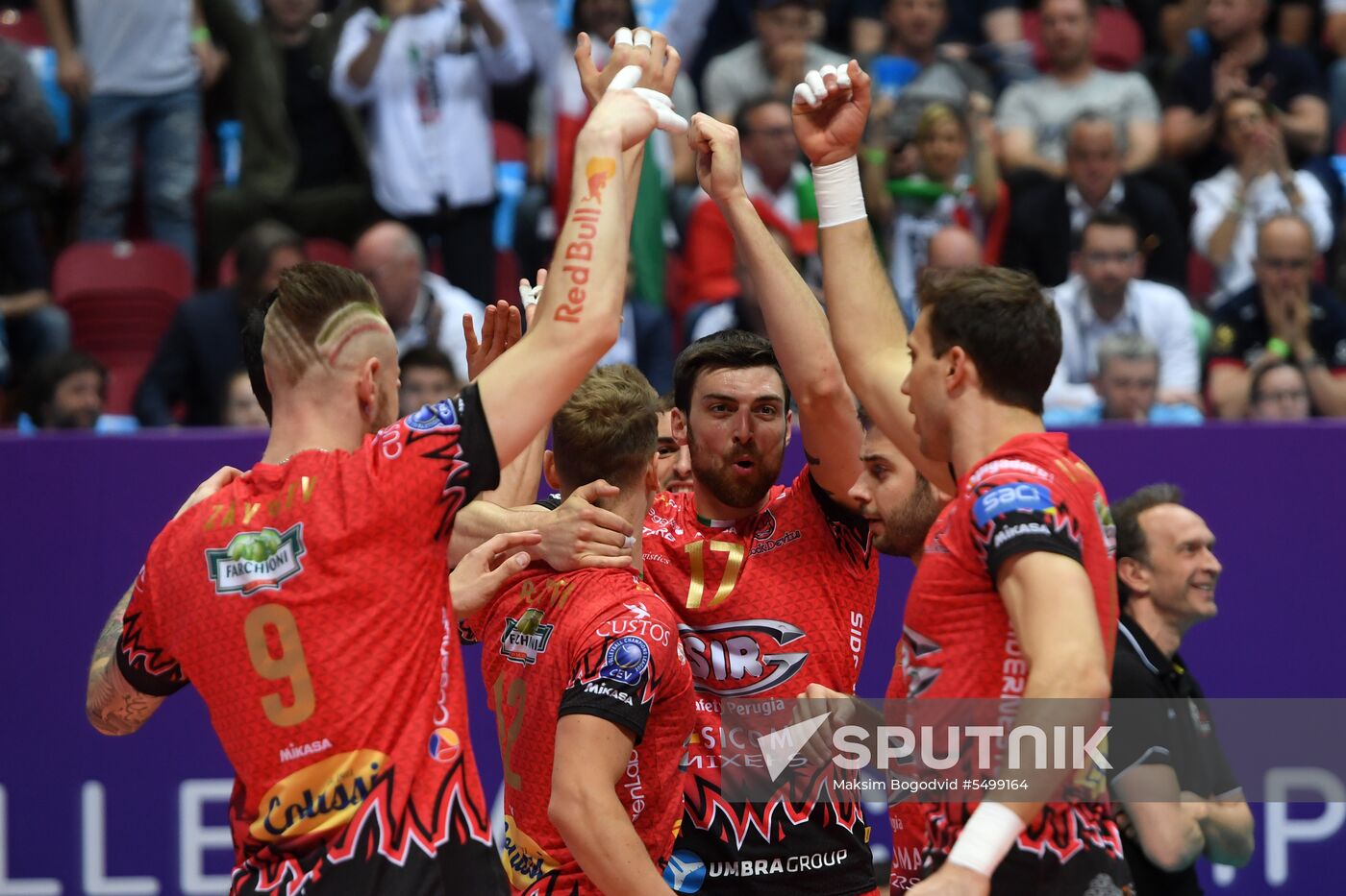 Volleyball. Champions League Final Four. Men. Bronze medal match