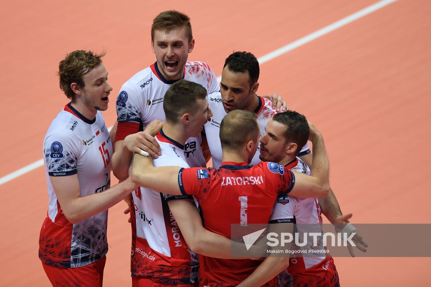 Volleyball. Champions League Final Four. Men. Bronze medal match