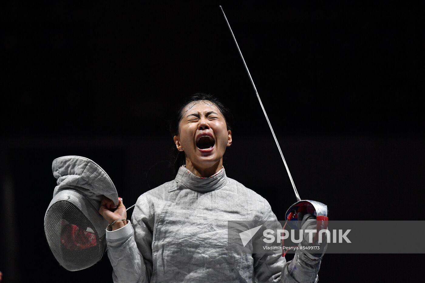 Fencing. 2018 Moscow Saber. Women