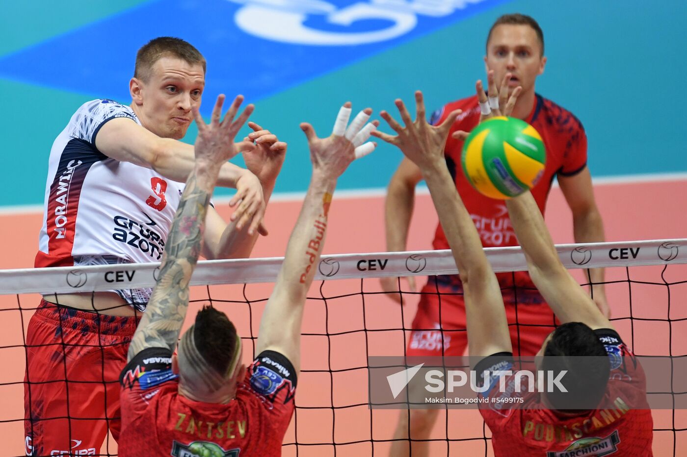 Volleyball. Champions League Final Four. Men. Bronze medal match