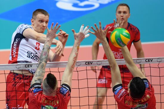Volleyball. Champions League Final Four. Men. Bronze medal match