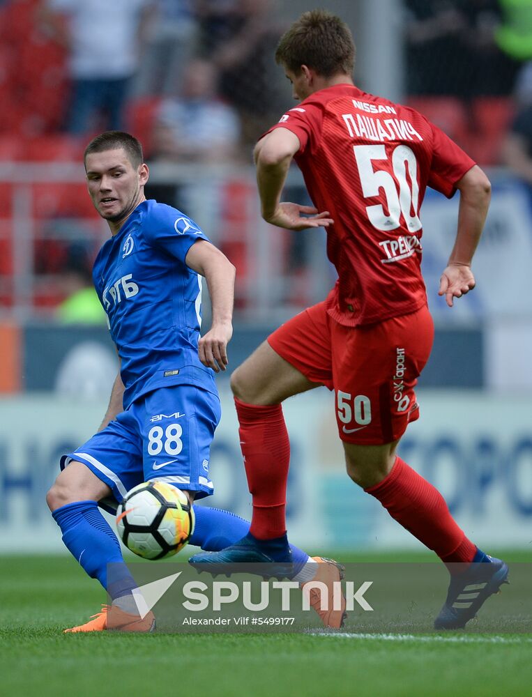 Football. Russian Premier League. Spartak vs. Dynamo