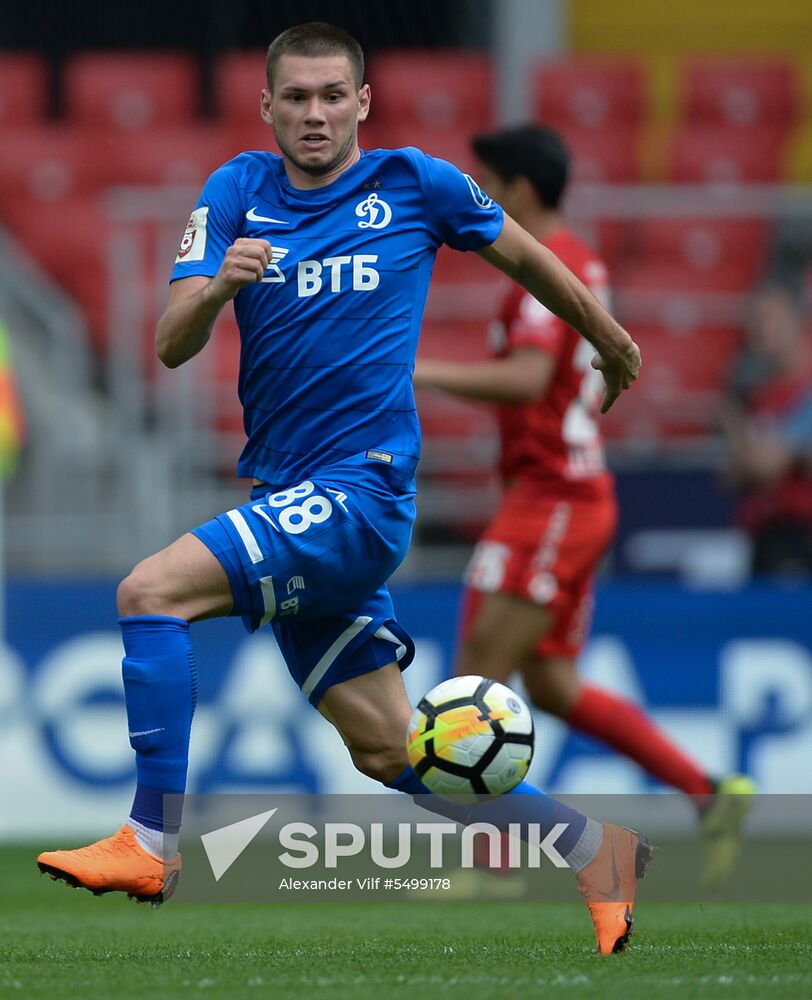 Football. Russian Premier League. Spartak vs. Dynamo