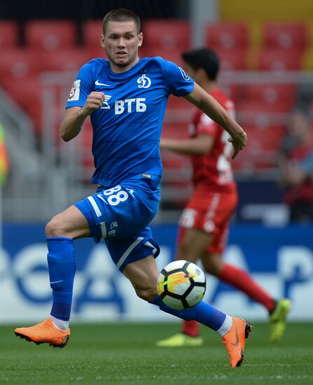 Football. Russian Premier League. Spartak vs. Dynamo
