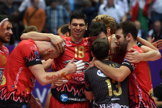 Volleyball. Champions League Final Four. Men. Bronze medal match