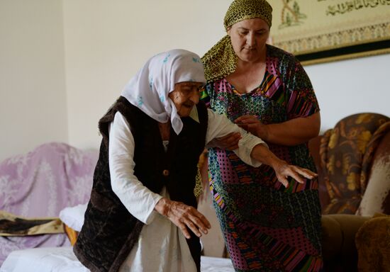 Koku Istambulova, 128-year-old woman from Chechnya