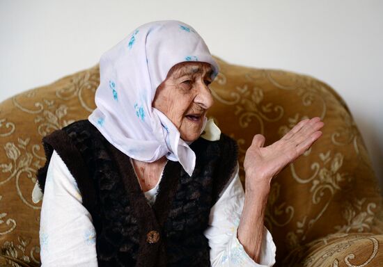 Koku Istambulova, 128-year-old woman from Chechnya