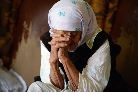 Koku Istambulova, 128-year-old woman from Chechnya