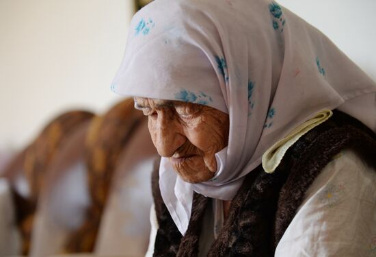 Koku Istambulova, 128-year-old woman from Chechnya