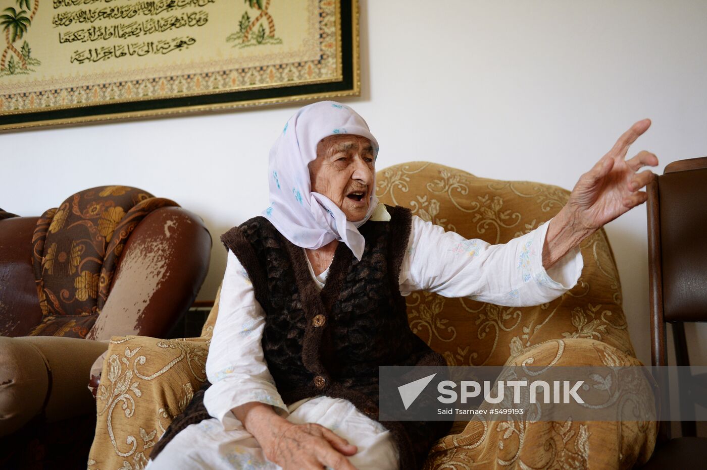 Koku Istambulova, 128-year-old woman from Chechnya
