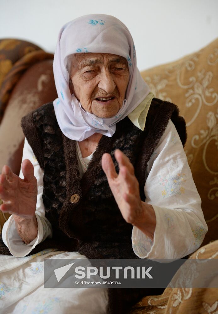 Koku Istambulova, 128-year-old woman from Chechnya