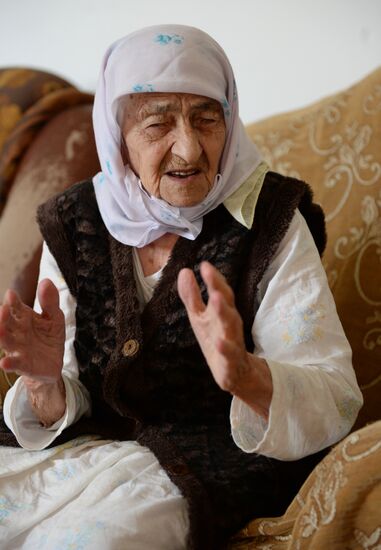 Koku Istambulova, 128-year-old woman from Chechnya