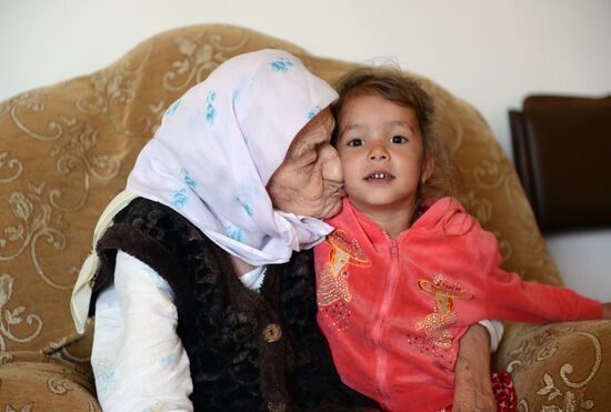 Koku Istambulova, 128-year-old woman from Chechnya