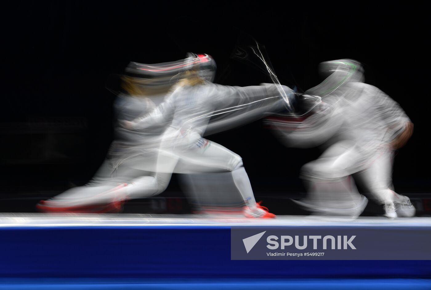 Fencing. 2018 Moscow Saber. Women