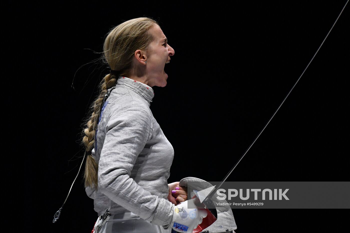 Fencing. 2018 Moscow Saber. Women