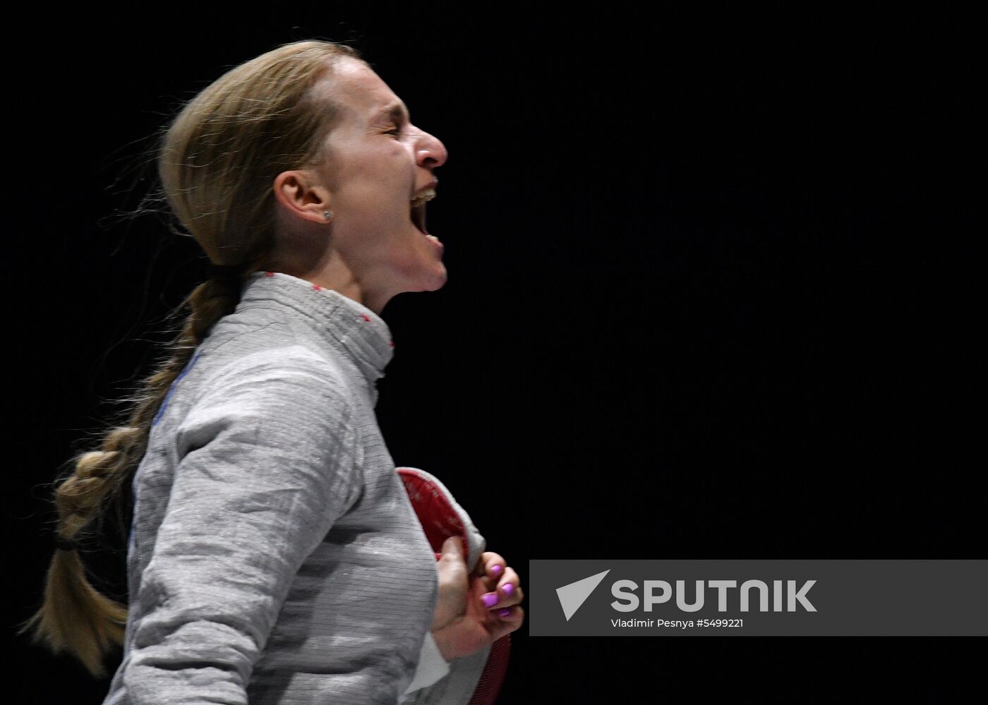 Fencing. 2018 Moscow Saber. Women