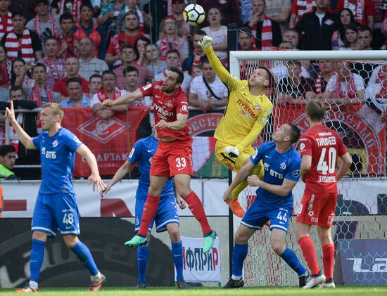Football. Russian Premier League. Spartak vs. Dynamo