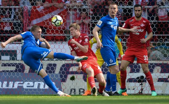 Football. Russian Premier League. Spartak vs. Dynamo