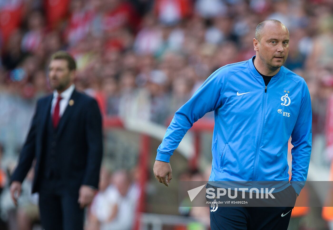Football. Russian Premier League. Spartak vs. Dynamo