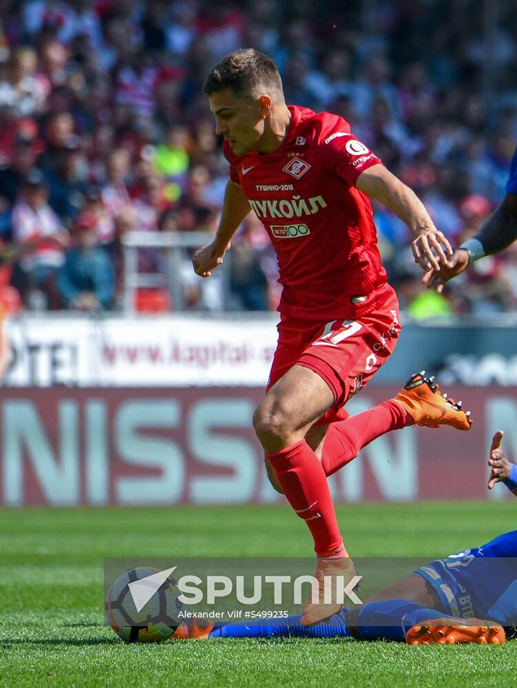 Football. Russian Premier League. Spartak vs. Dynamo