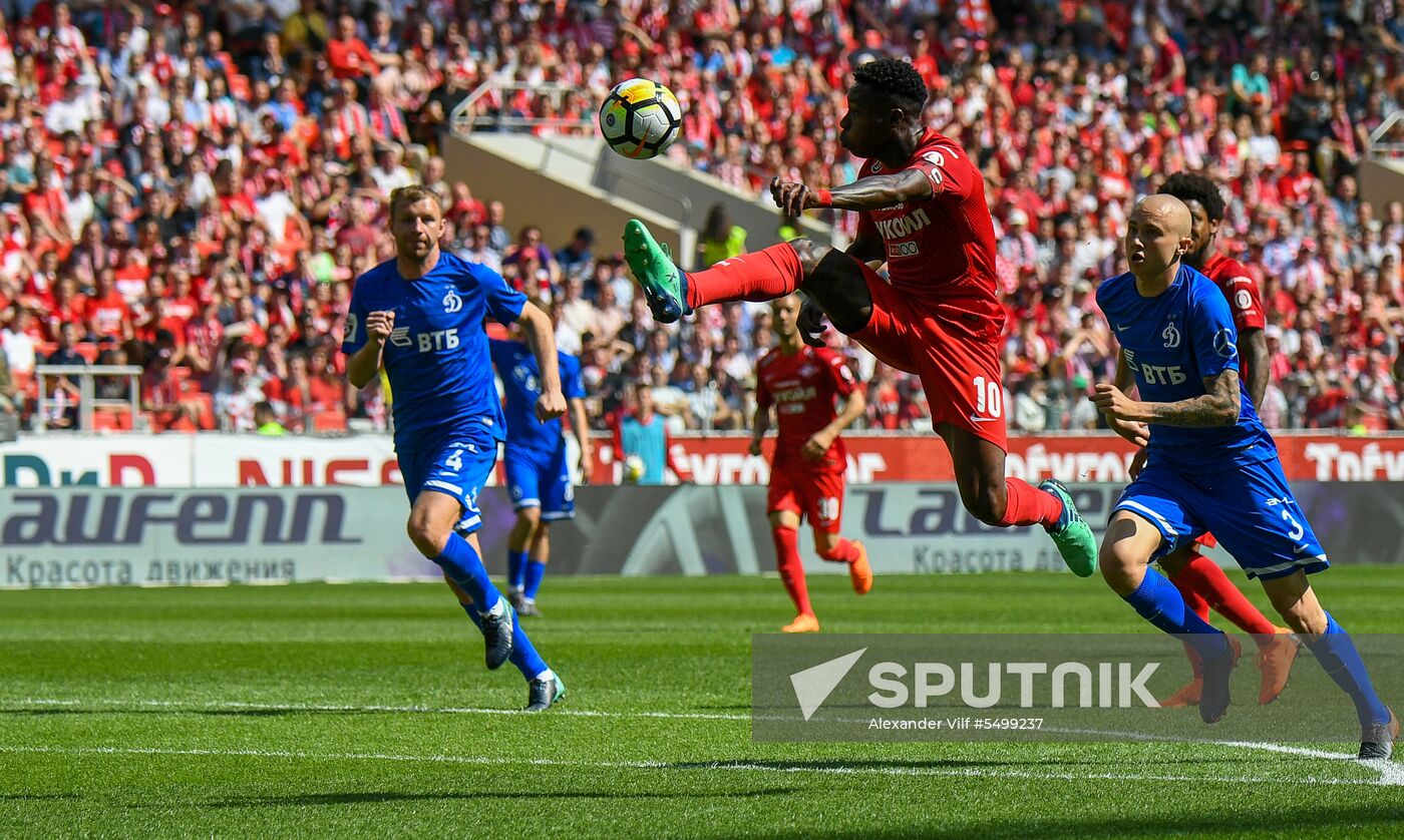 Football. Russian Premier League. Spartak vs. Dynamo
