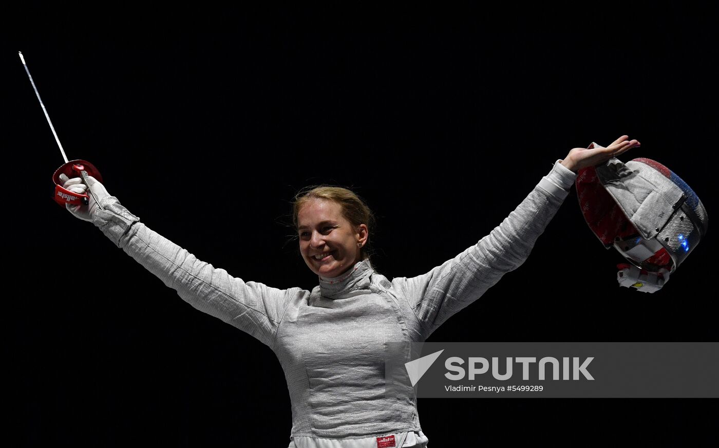 Fencing. 2018 Moscow Saber. Women