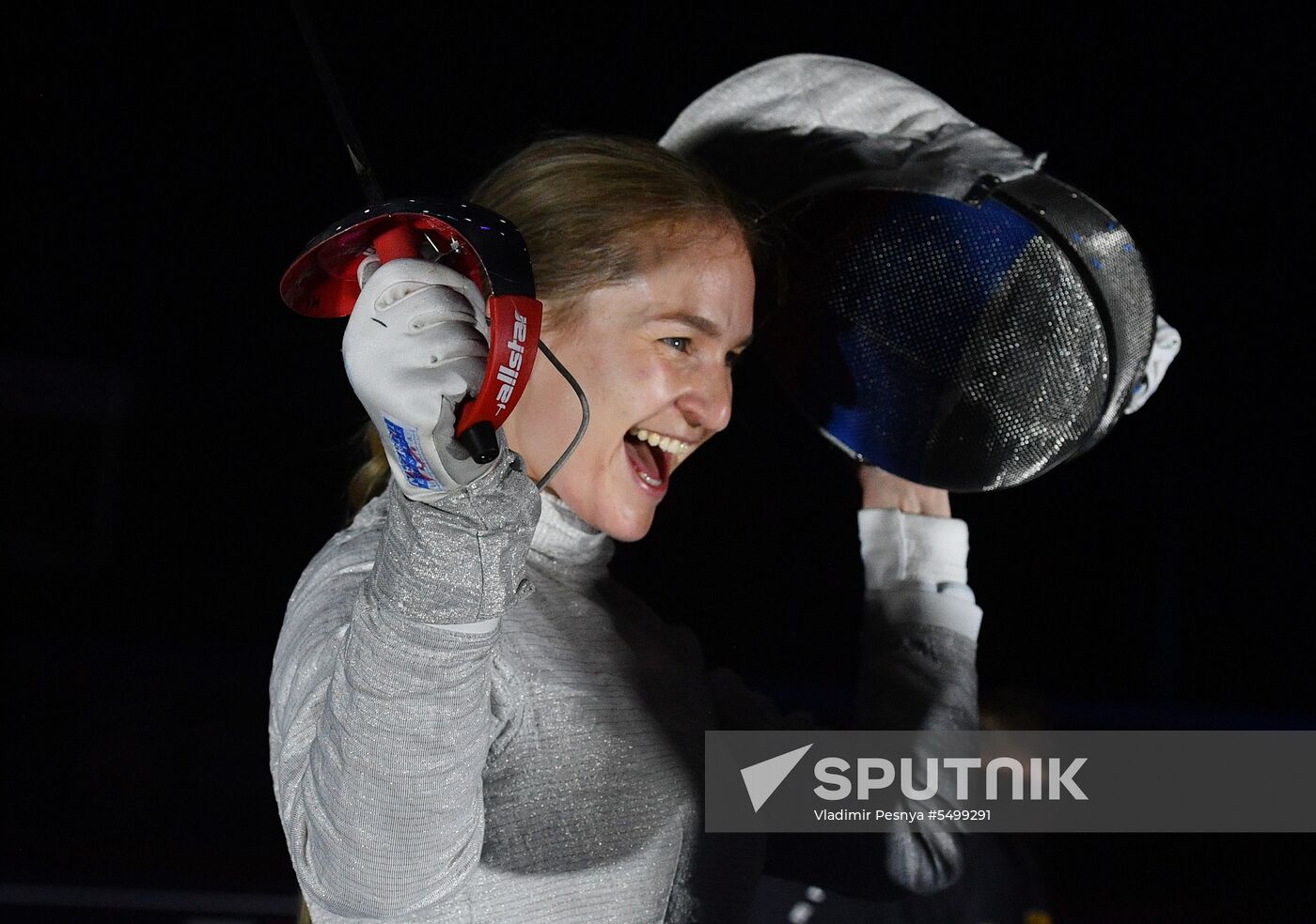 Fencing. 2018 Moscow Saber. Women