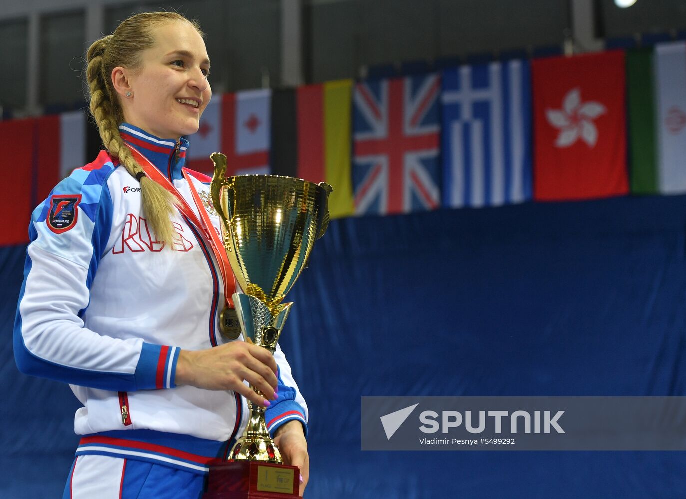 Fencing. 2018 Moscow Saber. Women