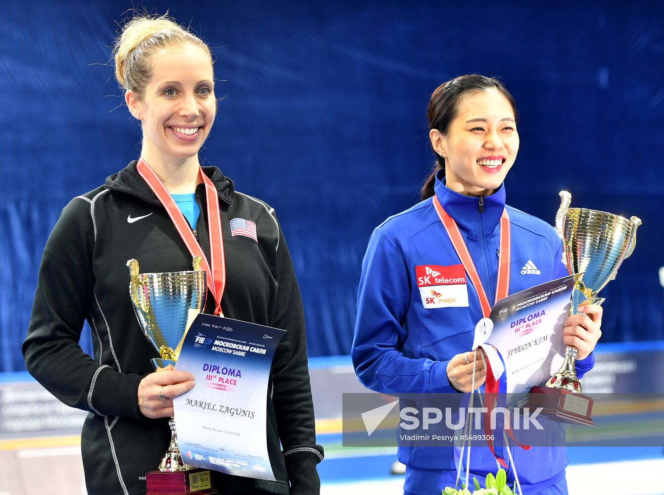 Fencing. 2018 Moscow Saber. Women