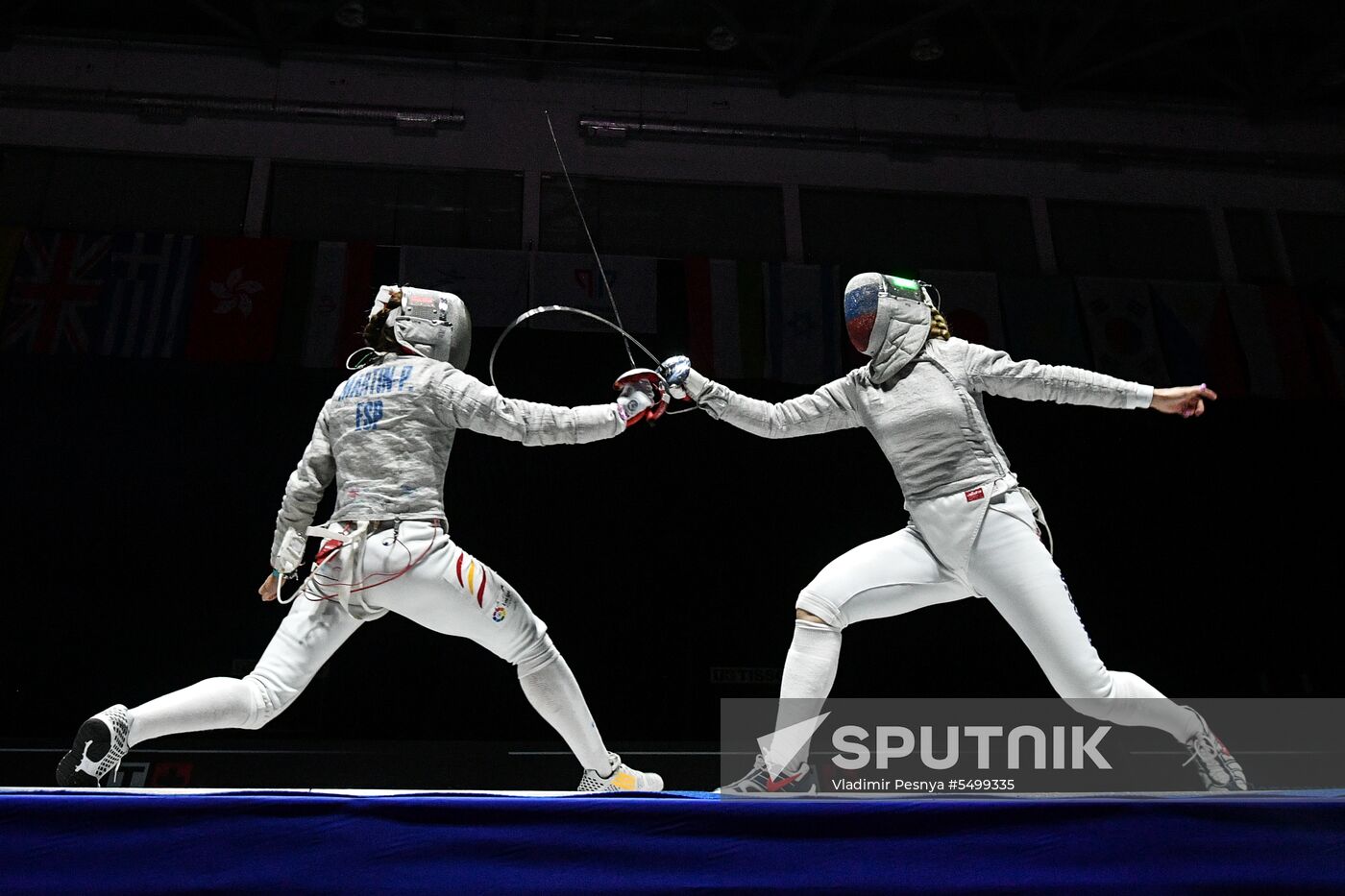 Fencing. 2018 Moscow Saber. Women