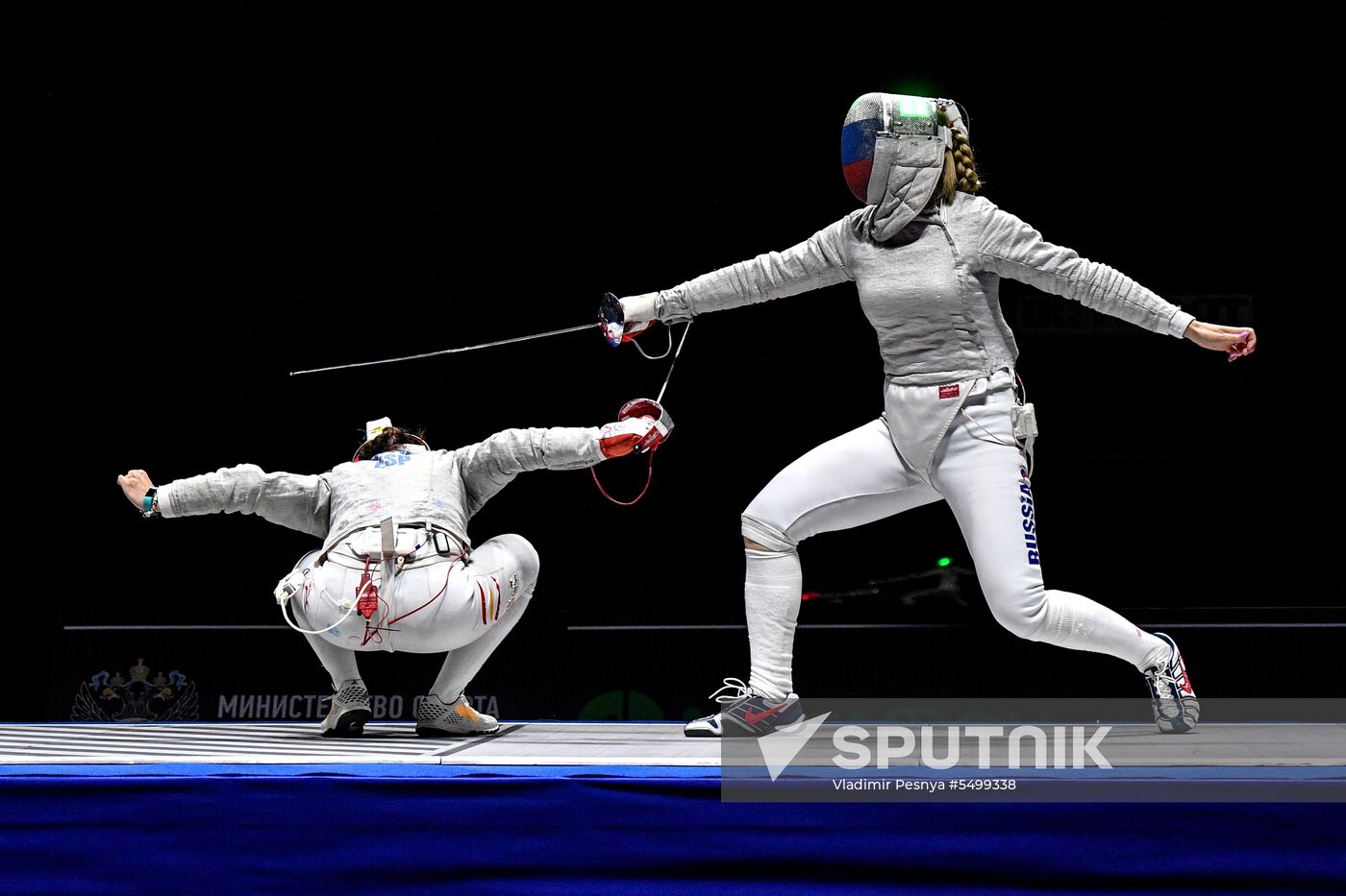 Fencing. 2018 Moscow Saber. Women
