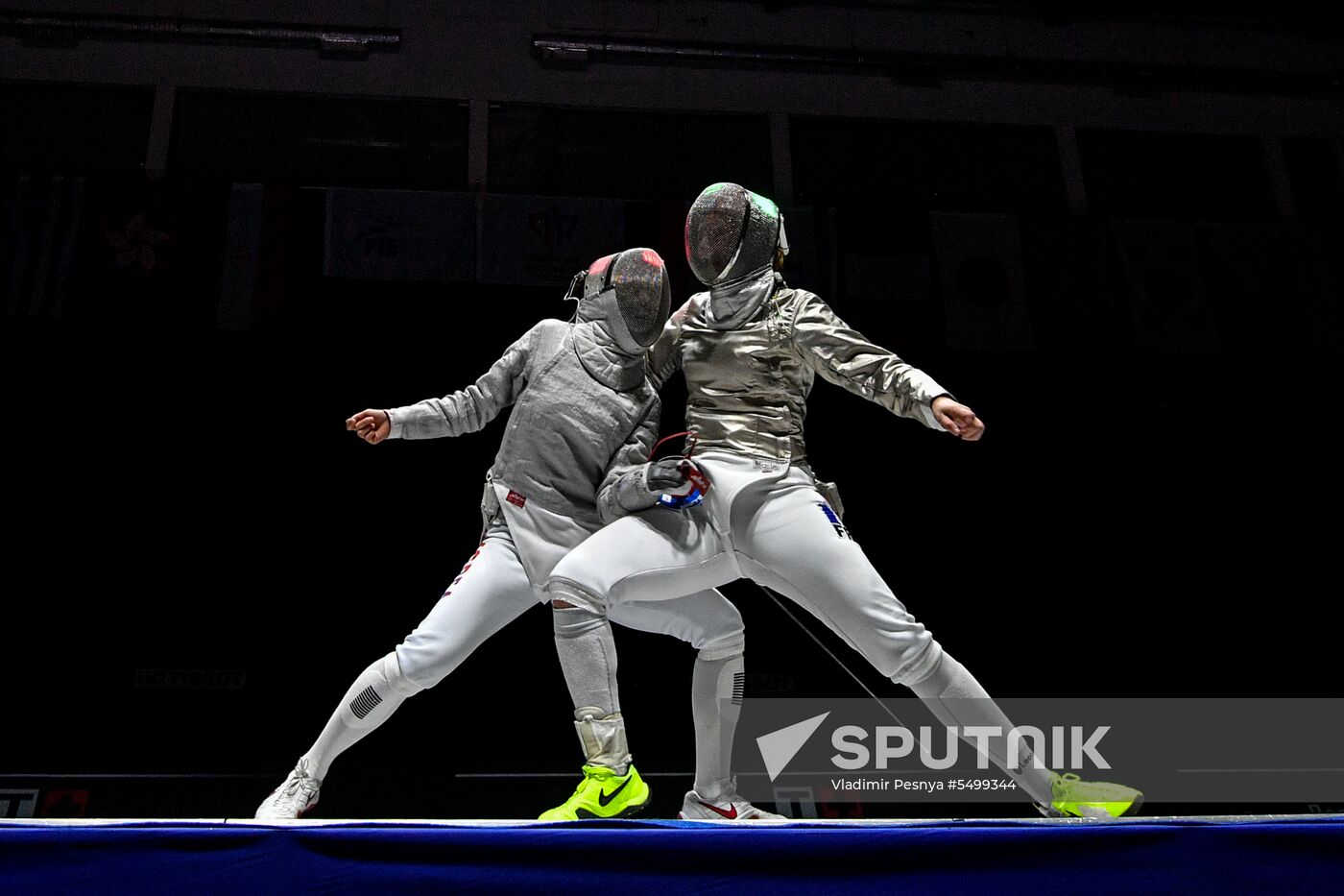 Fencing. 2018 Moscow Saber. Women