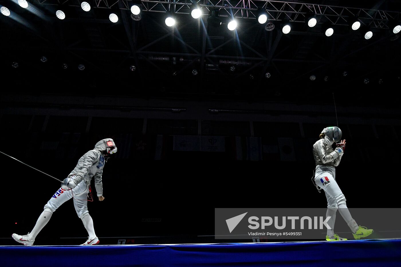 Fencing. 2018 Moscow Saber. Women
